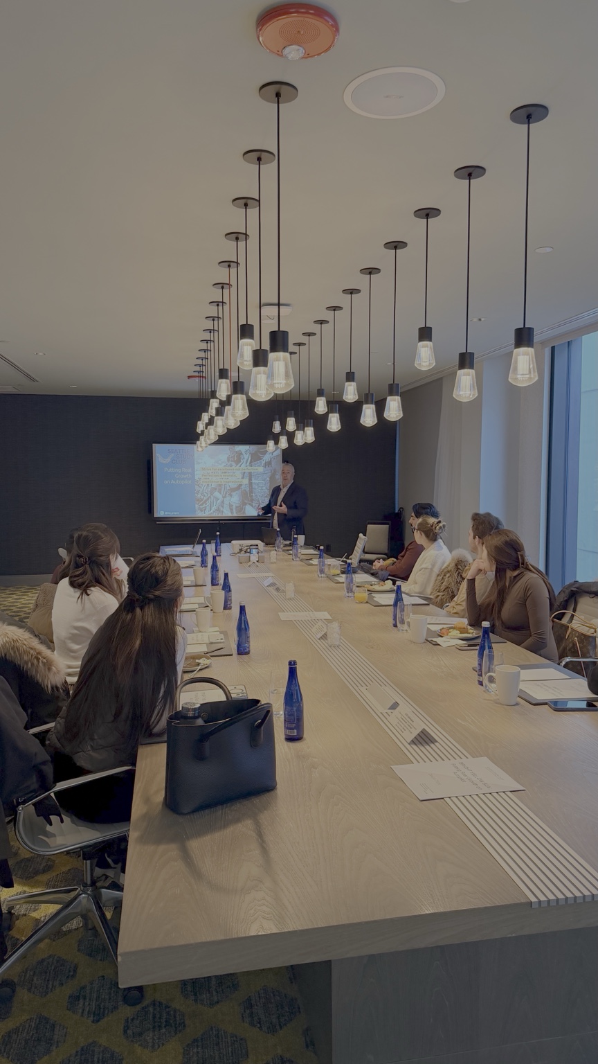 The Boston Study Club lecture session